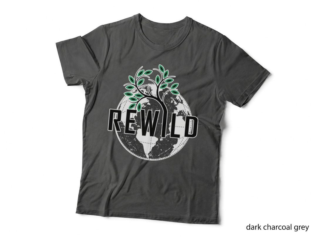 Rewild David Attenborough Save Earth Environmental Gifts T-Shirt