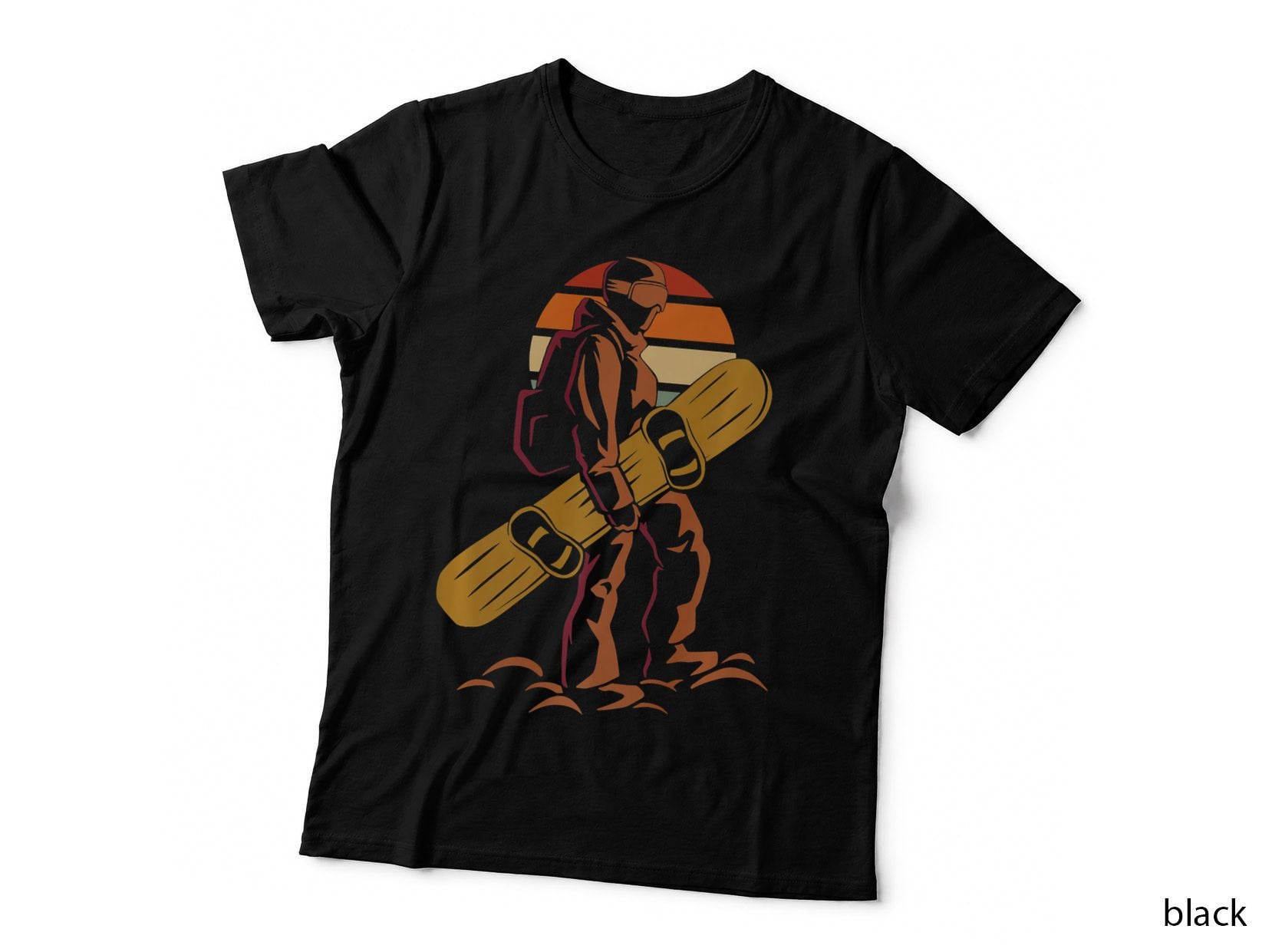 Snowboarding Graphic for Snowboarders Fans T-Shirt