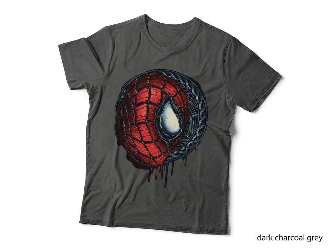 Web-Slinger Hero Emblem T-Shirt, Comic Book Hero Style, Trending Print
