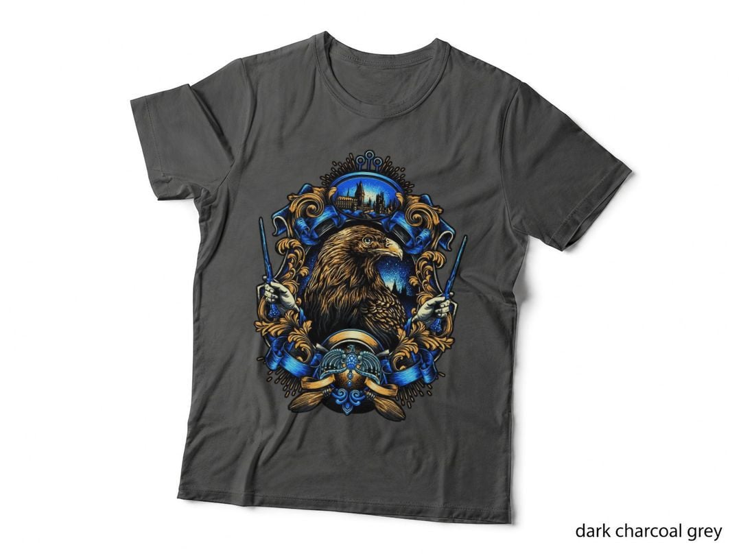 Wizard Eagle T-Shirt, Fantasy Wizardry, Trending Print
