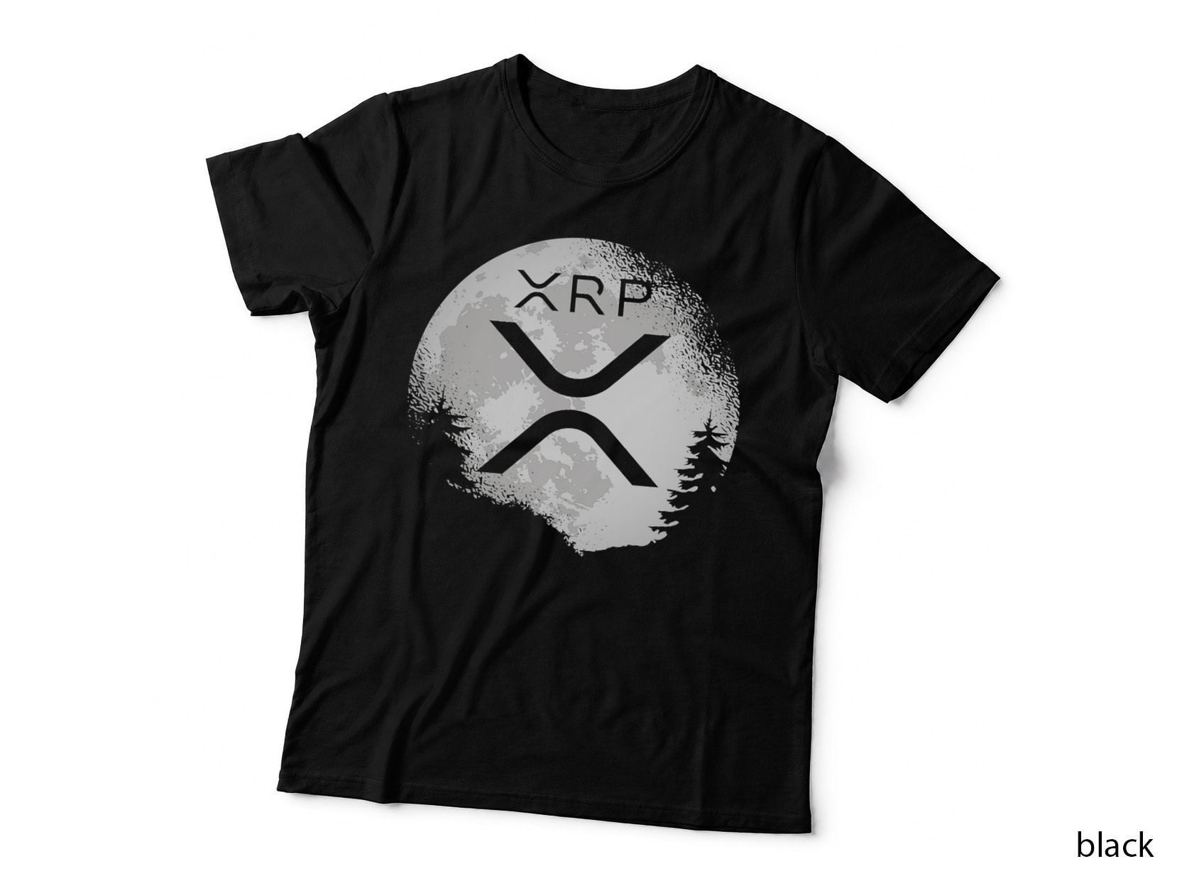 XRP Hodl to the Moon Crypto T-Shirt