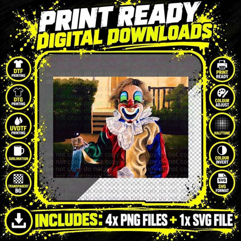 Young Michael Myers Premium Scoop T-Shirt Png SVG Digital Bundle