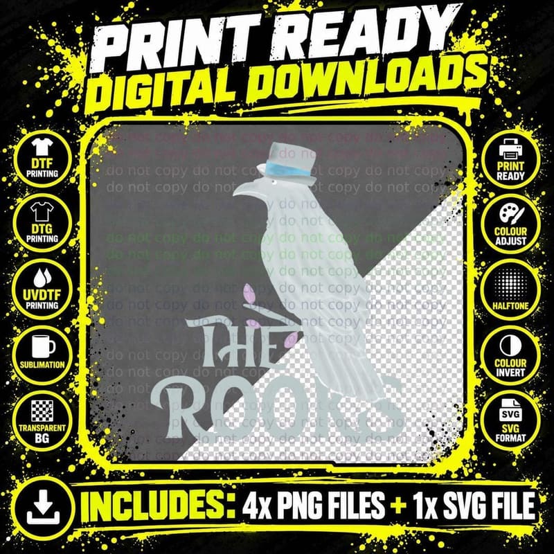 Assassin's Creed Syndicate the Rooks 1 T-Shirt Png SVG Digital Bundle
