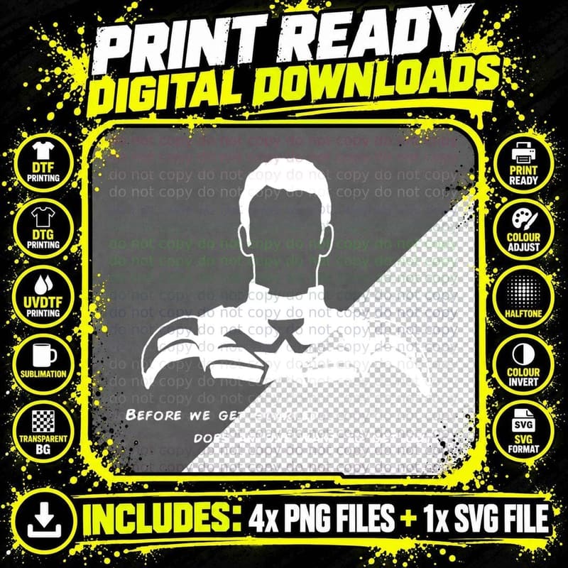 Before We Get Started... T-Shirt Png SVG Digital Bundle