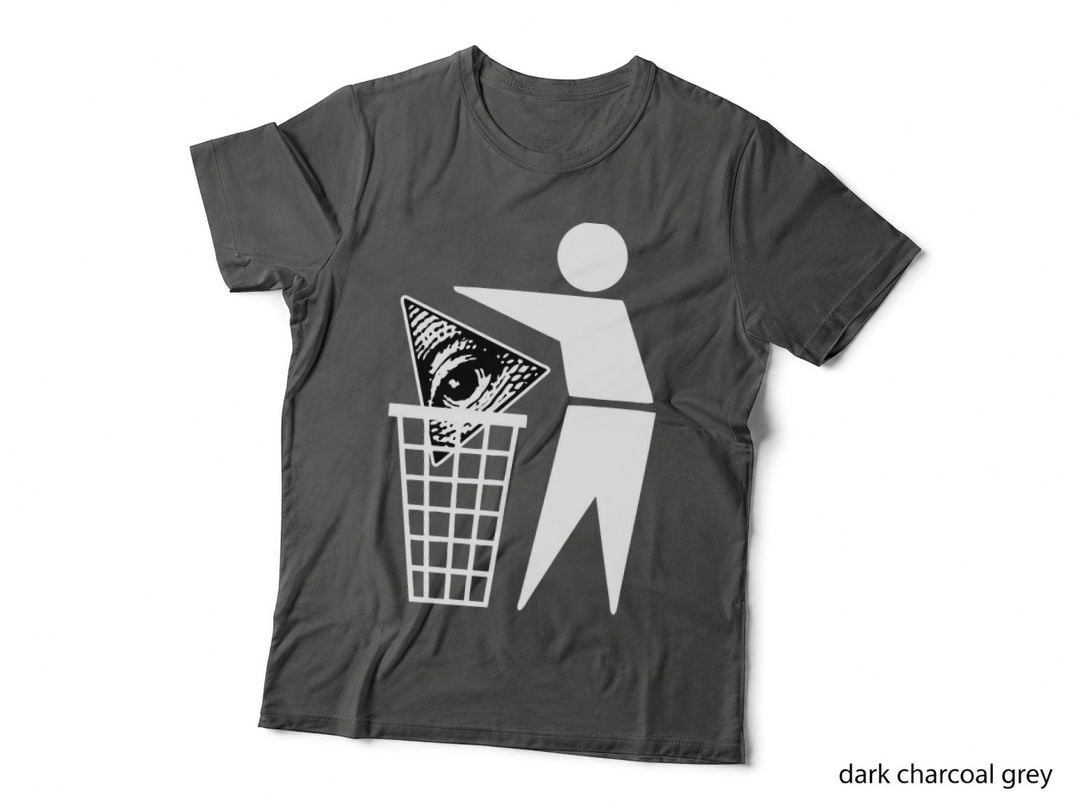 Bin the All Seeing Eye Anti Illuminati T-Shirt