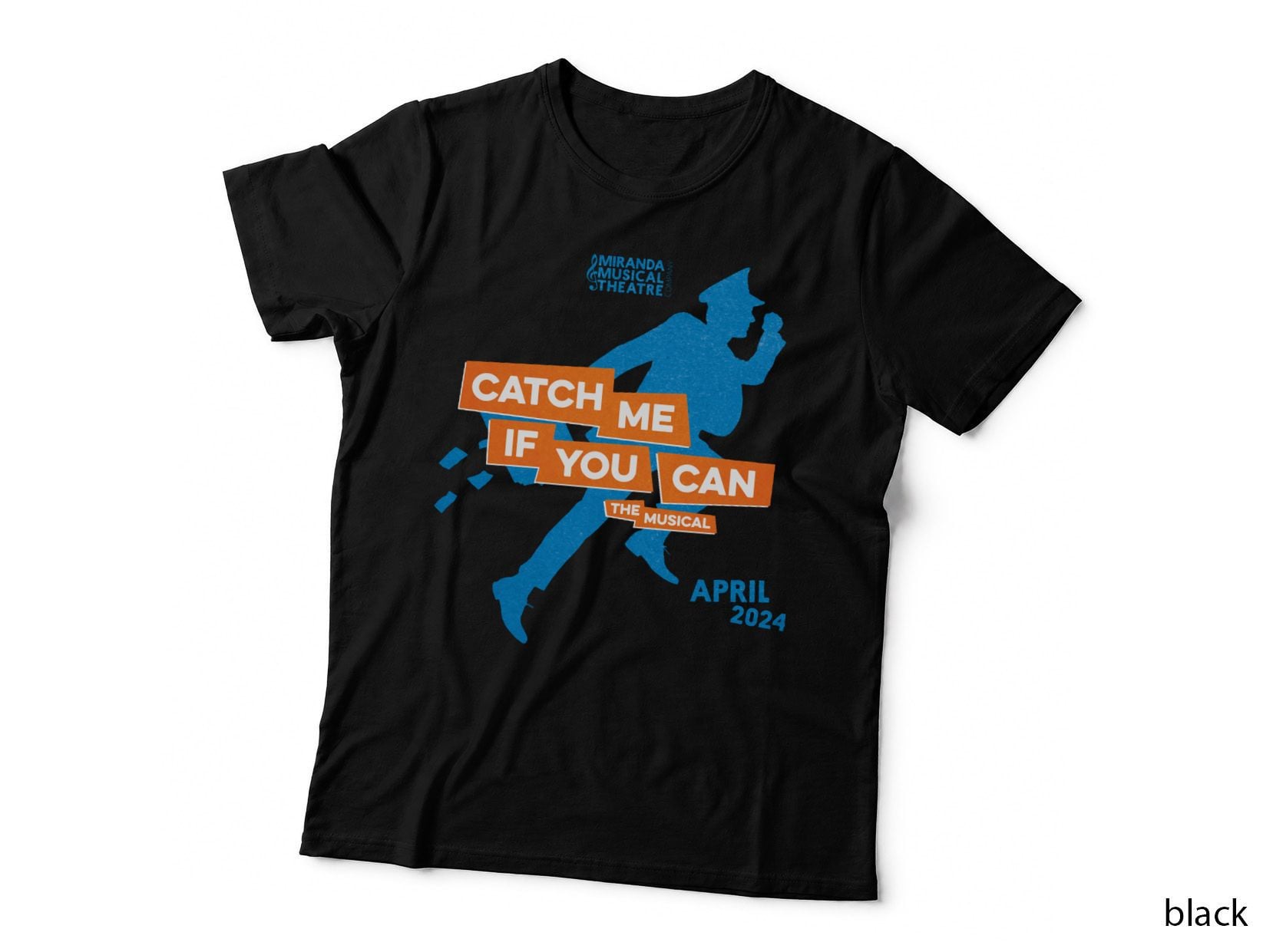 Catch Me If You Can (Dark Background) T-Shirt