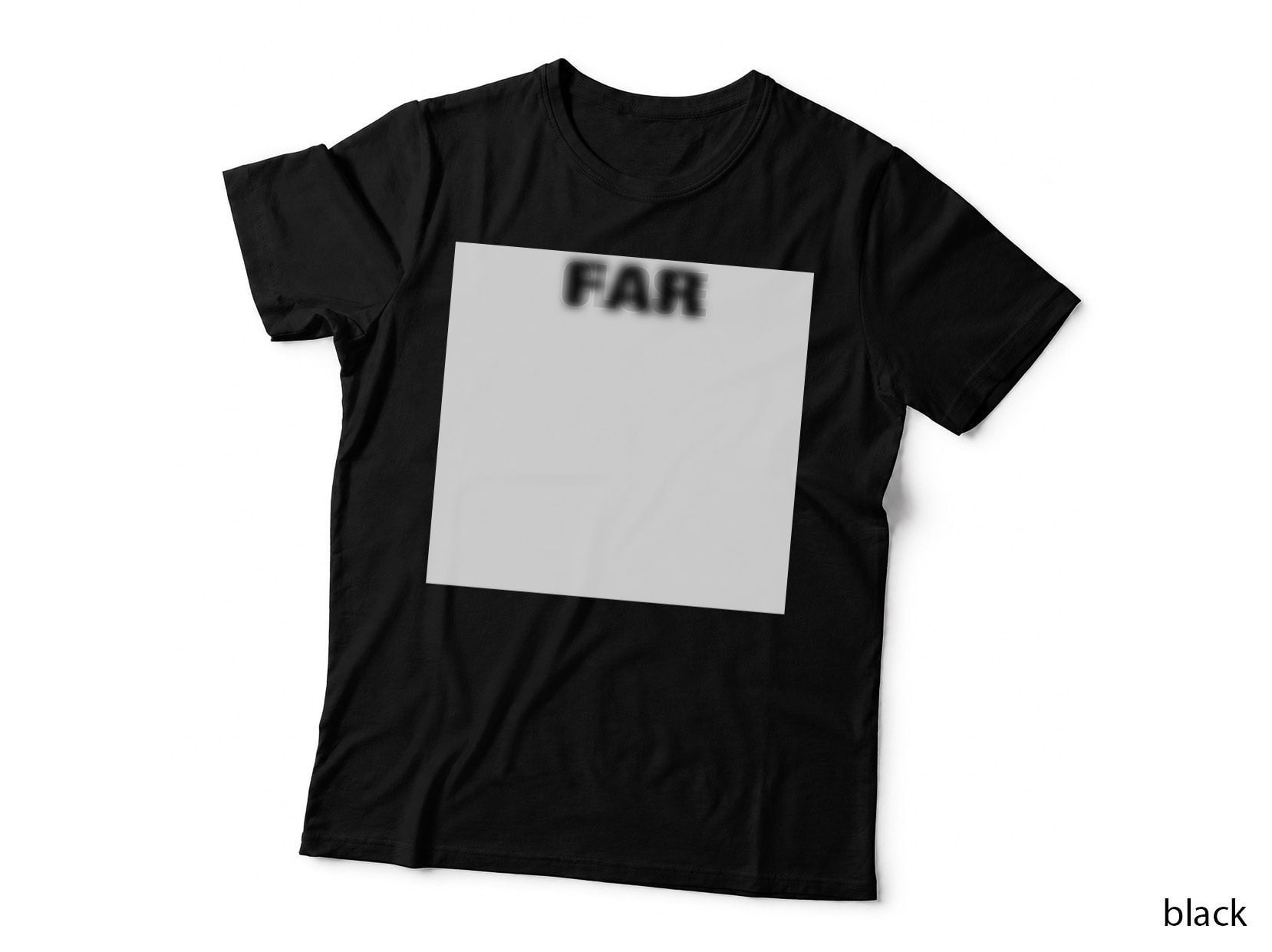 Close Far Optical Illusion Graphic T-Shirt