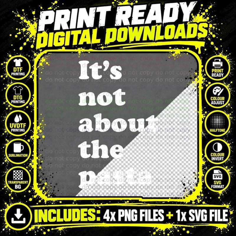 It's Not About the Pasta - James Kennedy VPR Lala Kent Png SVG Digital Bundle