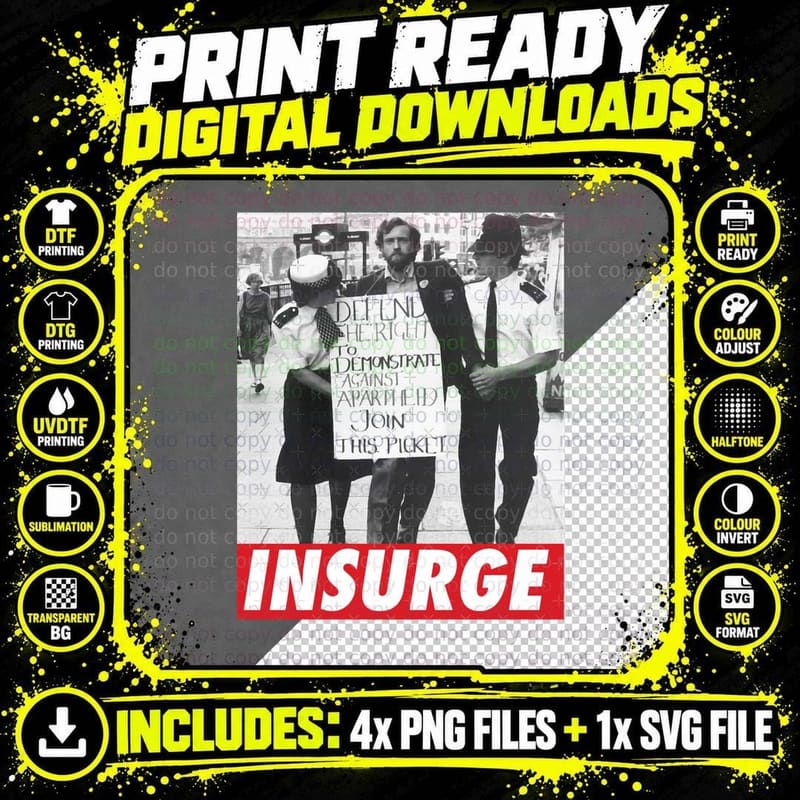 Jeremy Corbyn Protest T-Shirt Png SVG Digital Bundle
