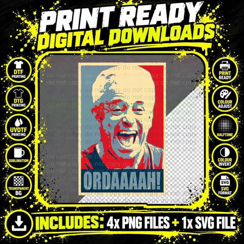 John Bercow Ordaaaah Order John Bercow MP UK Politics Png SVG Digital Bundle