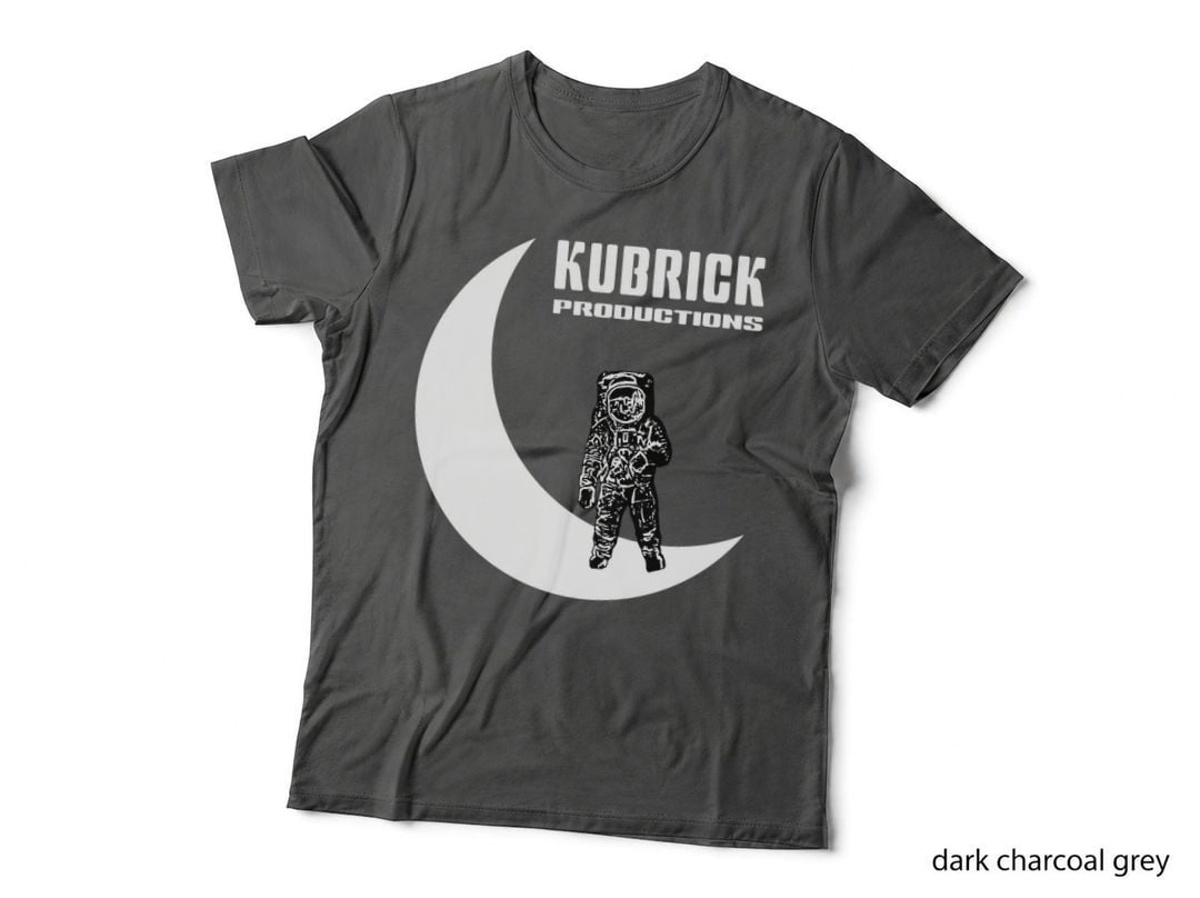 Kubrick Productions. MOON Landing Masterpiece. T-Shirt