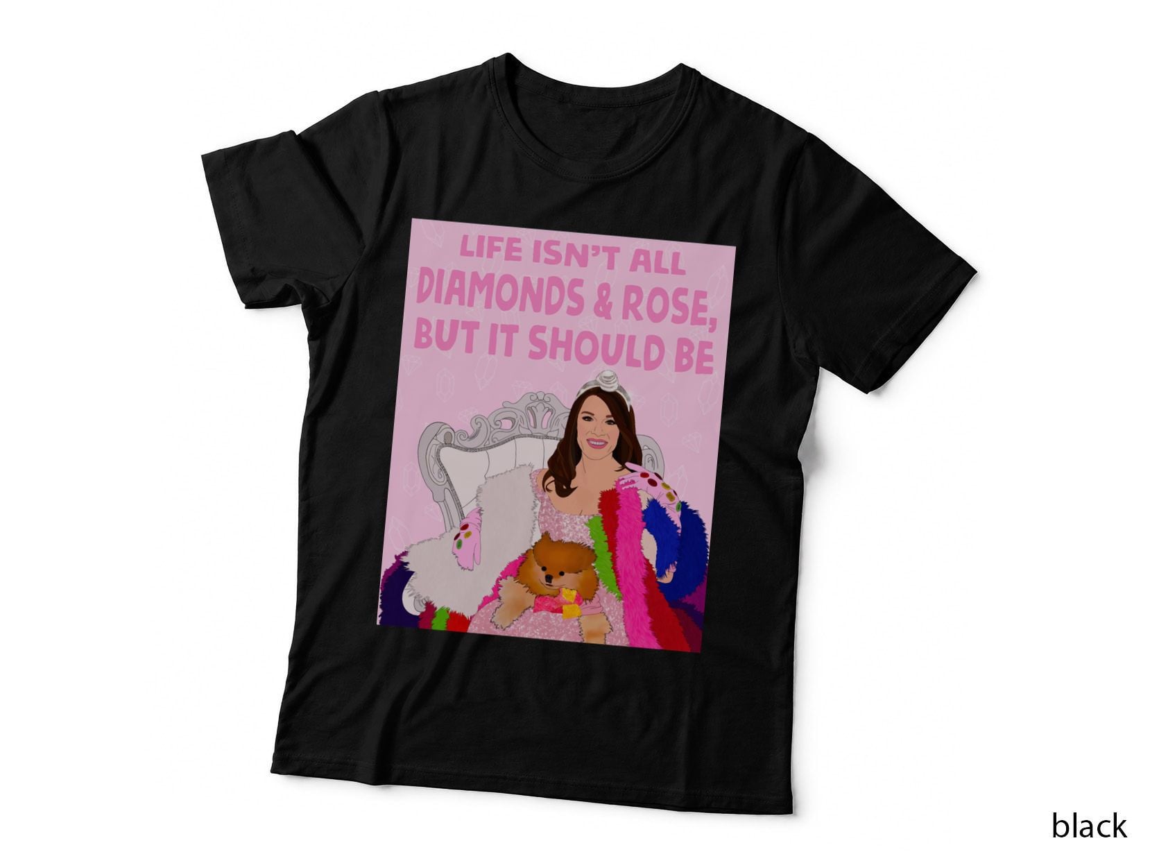 Lisa Vanderpump Real Housewives of Beverly Hills T-Shirt, RHOBH Theme