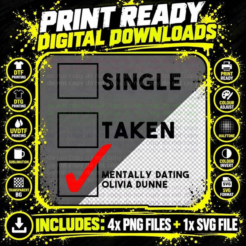 Mentally Dating Livvy Olivia Dunne T-Shirt Png SVG Digital Bundle