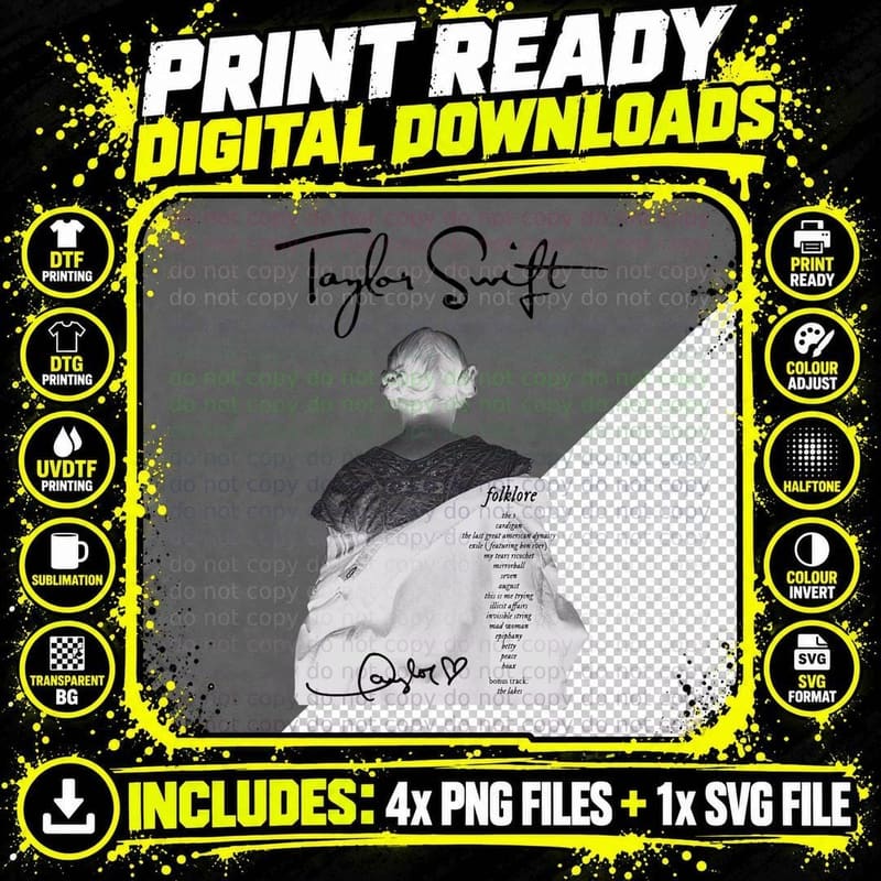 Midnights, Speak Now Taylor T-Shirt Png SVG Digital Bundle