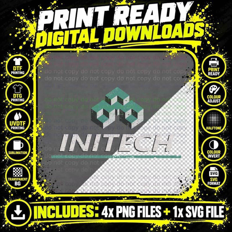 Office Space - Initech T-Shirt Png SVG Digital Bundle