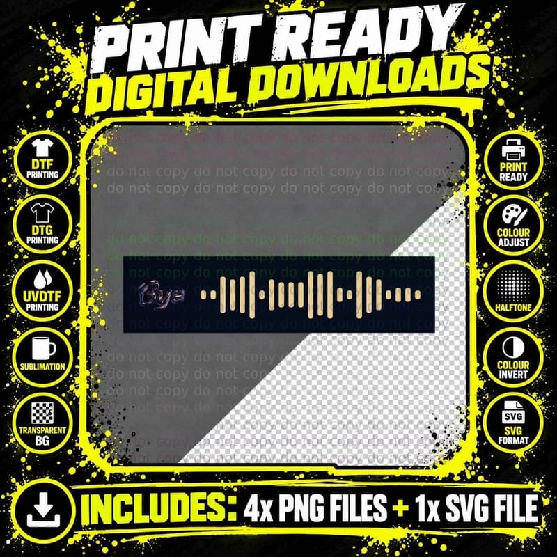 Peso Pluma - Bye T-Shirt Png SVG Digital Bundle