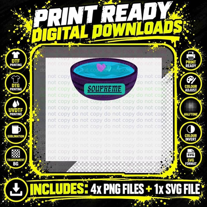 Soupreme S Uncovering the Hype Behind the Brand 1 T-Shirt Png SVG Digital Bundle