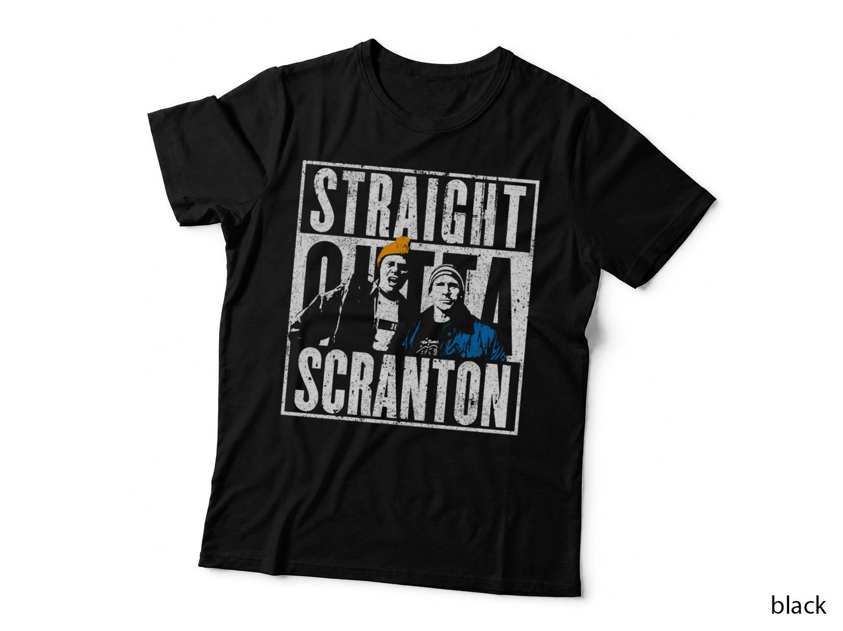 Straight Outta Scranton - Lazy Scranton T-Shirt