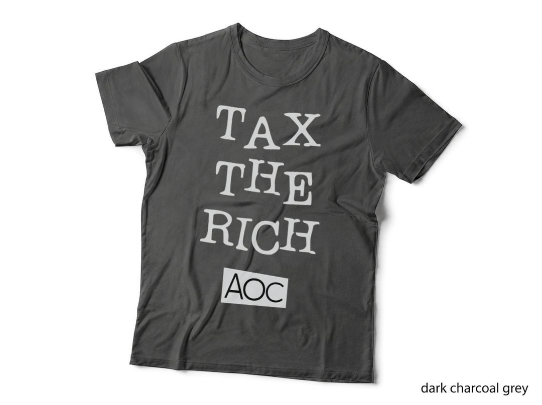 TAX THE RICH Design T-Shirt