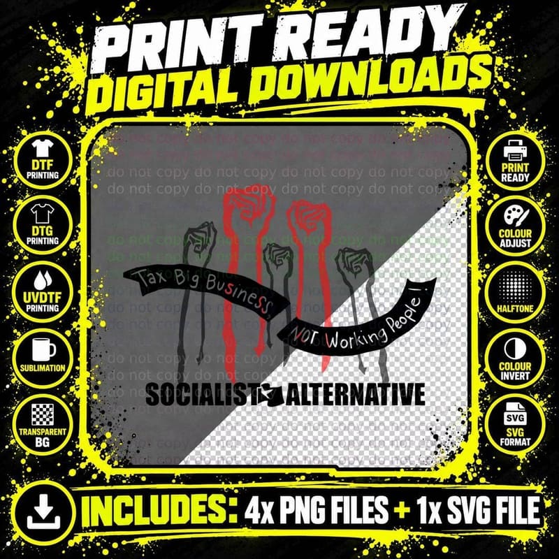 Tax Big Business T-Shirt Png SVG Digital Bundle