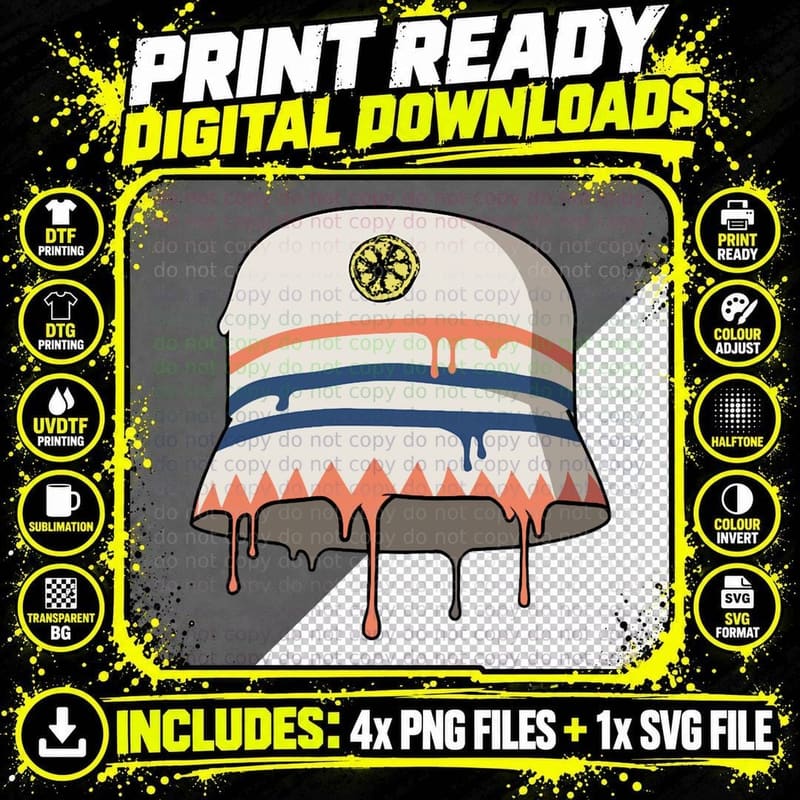 The Hat Stones T-Shirt Png SVG Digital Bundle