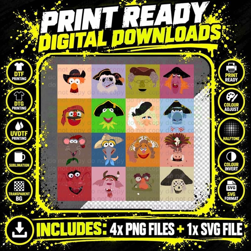 Treasure Island Pirates T-Shirt Png SVG Digital Bundle