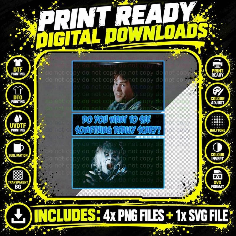 Twilight Zone - Dan Aykroyd Hitchhiker T-Shirt Png SVG Digital Bundle