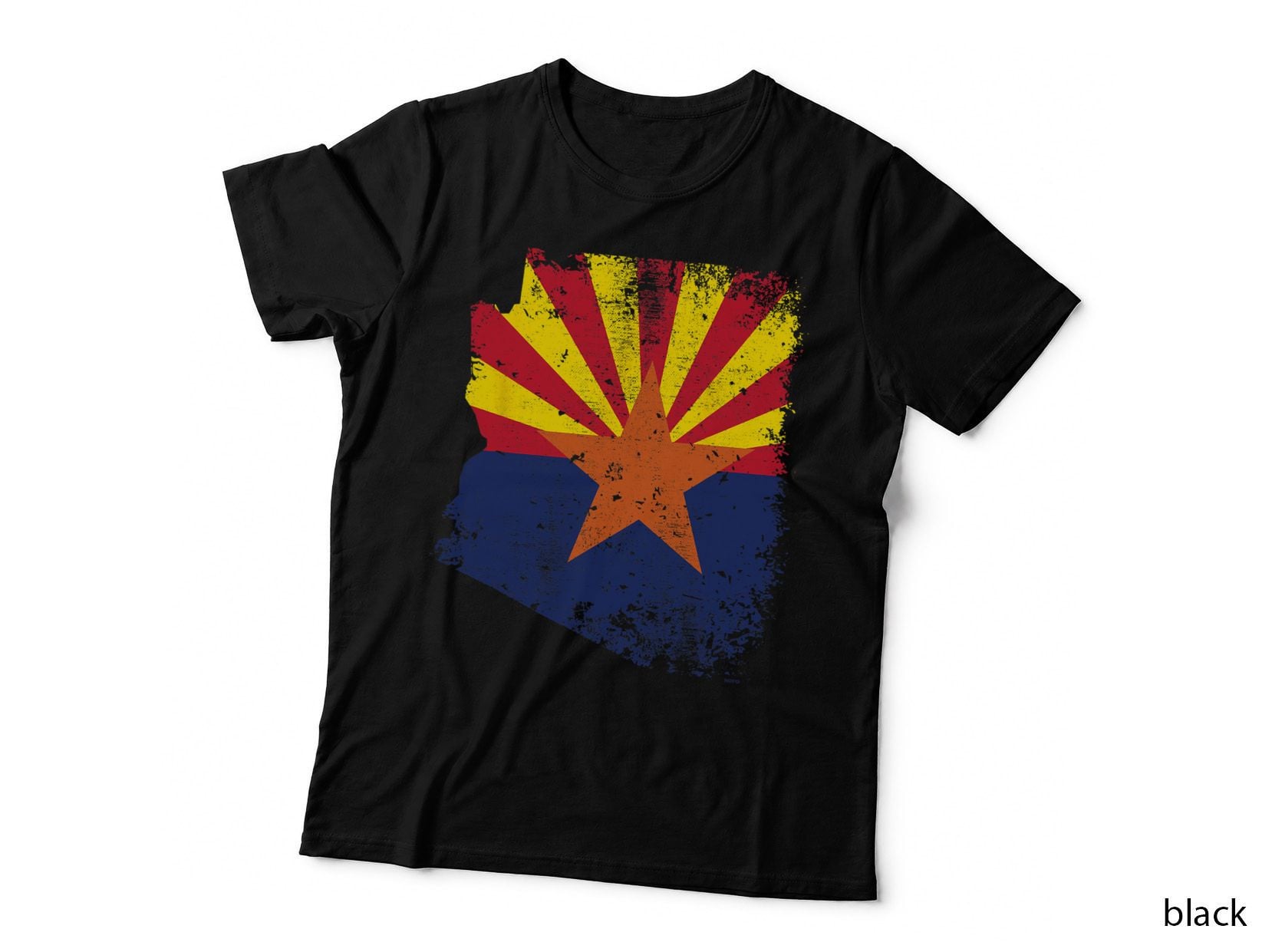 Arizona State Flag, Faded Flag of Arizona T-Shirt