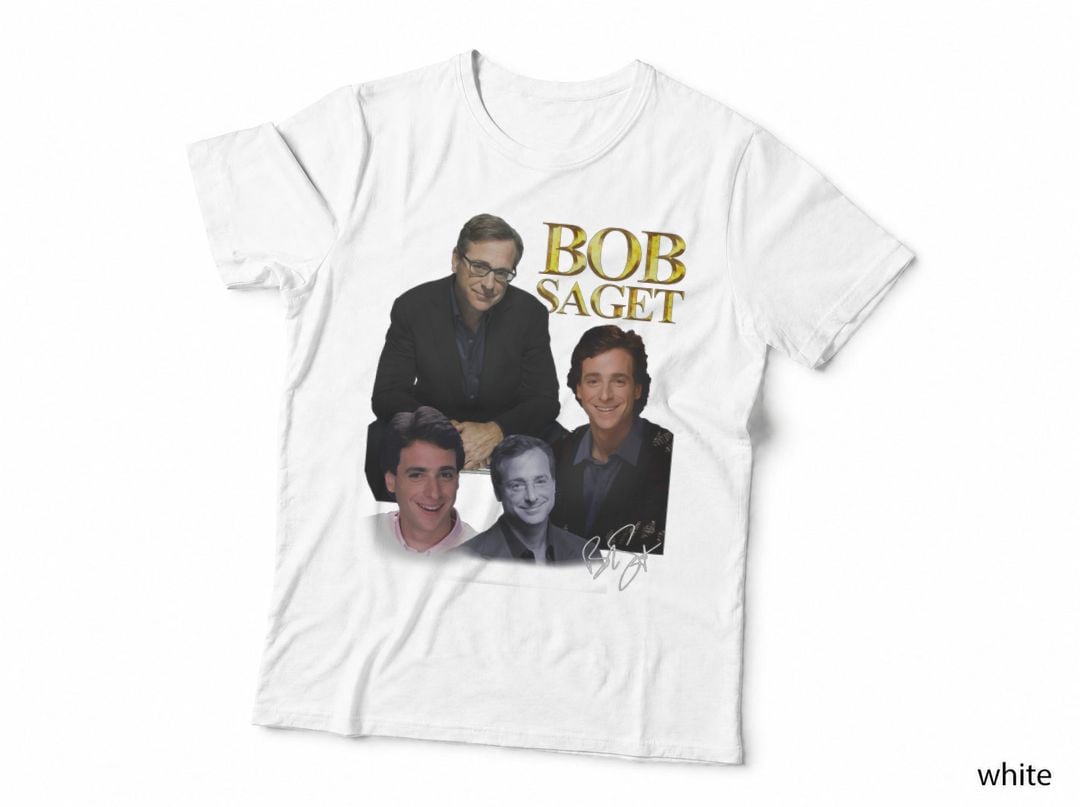 Bob Saget Tribute T-Shirt, Full House Fan Art, RIP Bob Saget