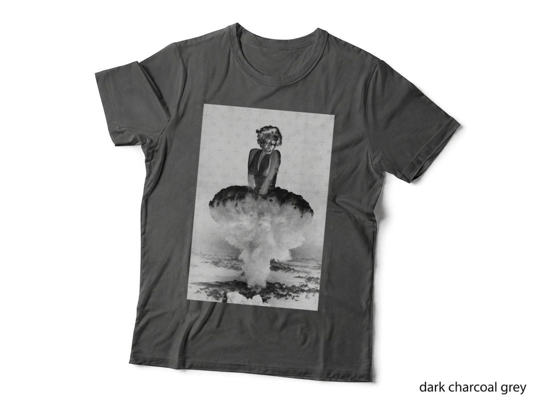 Bombshell - Marilyn Monroe Mushroom Cloud T-Shirt