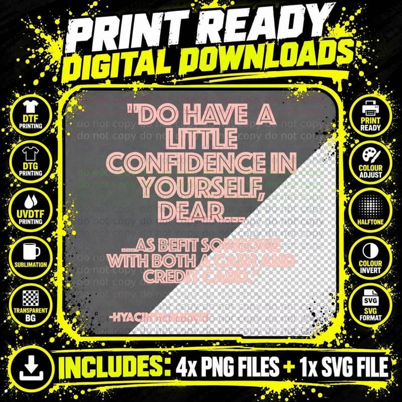 Have Some Confidence, Richard! T-Shirt Png SVG Digital Bundle