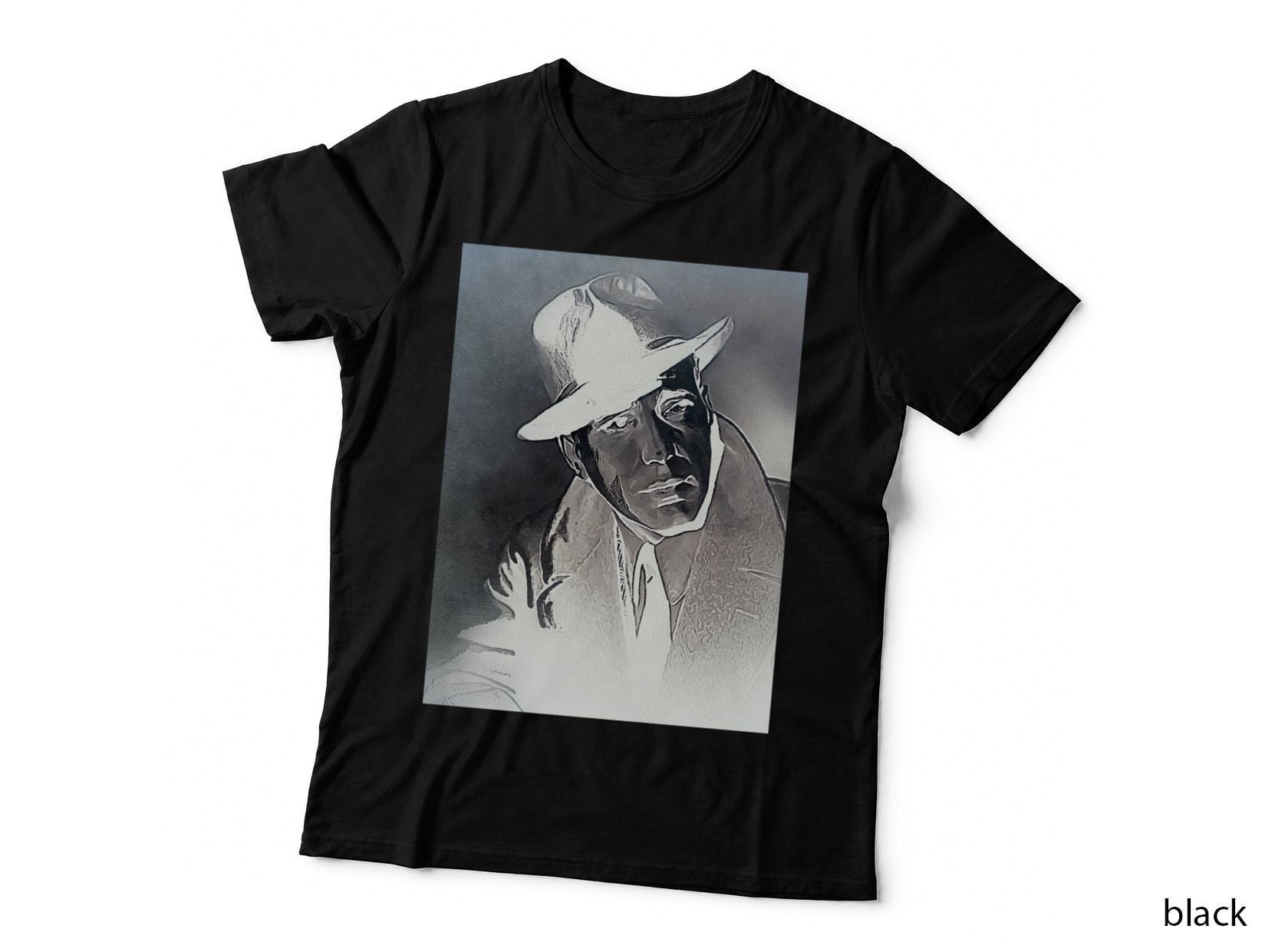 Humphrey Bogart Art - Oil Paint - D56 T-Shirt