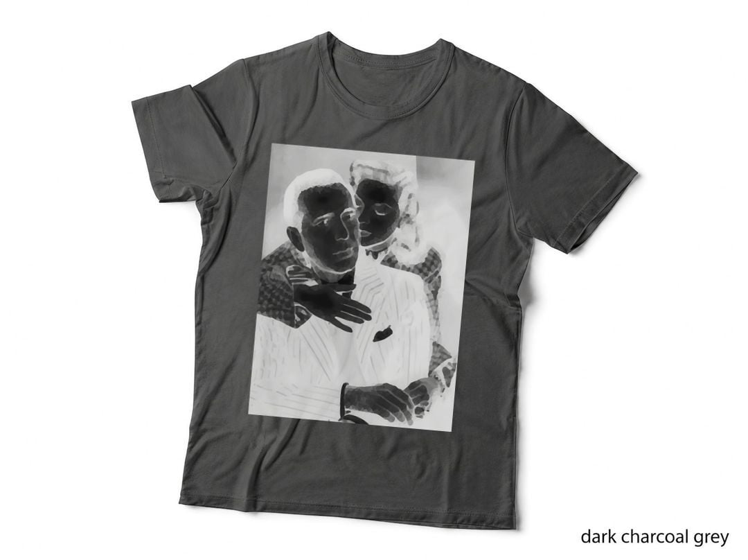 Humphrey Bogart and Lauren Bacall Hollywood Legends Art ! T-Shirt