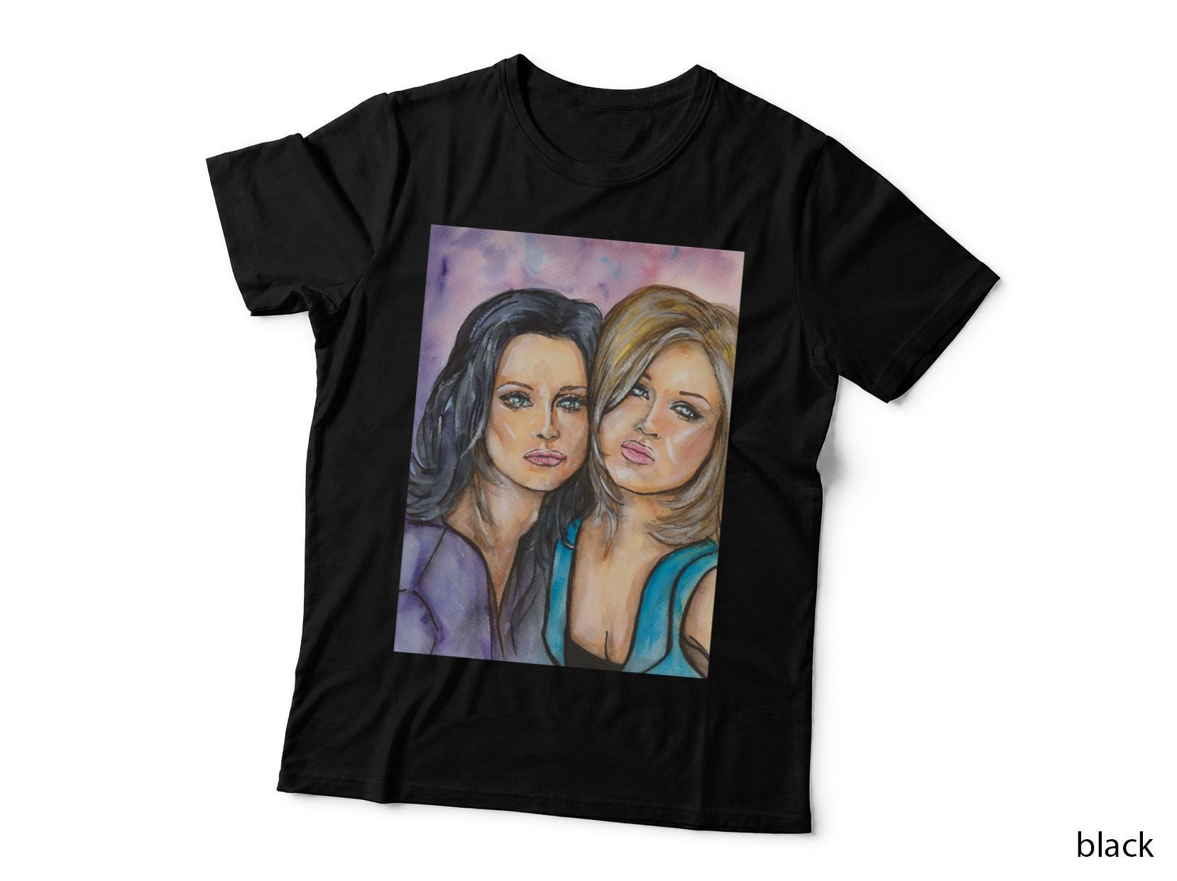 Jennifer Aniston and Courteney Cox T-Shirt