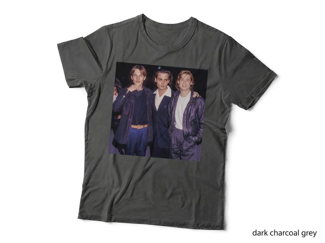 Leonardo Dicaprio, Brad Pitt and Johnny Depp T-Shirt