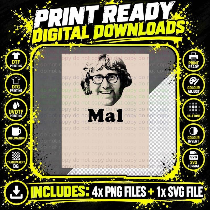Mal Evans Roadie Supreme Abbey Road and Beyond T-Shirt Png SVG Digital Bundle