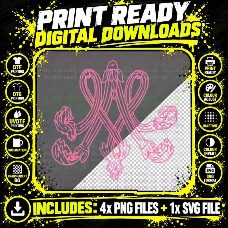 Marie Antoinette - Monogramm - Royal Monogram 2 T-Shirt Png SVG Digital Bundle
