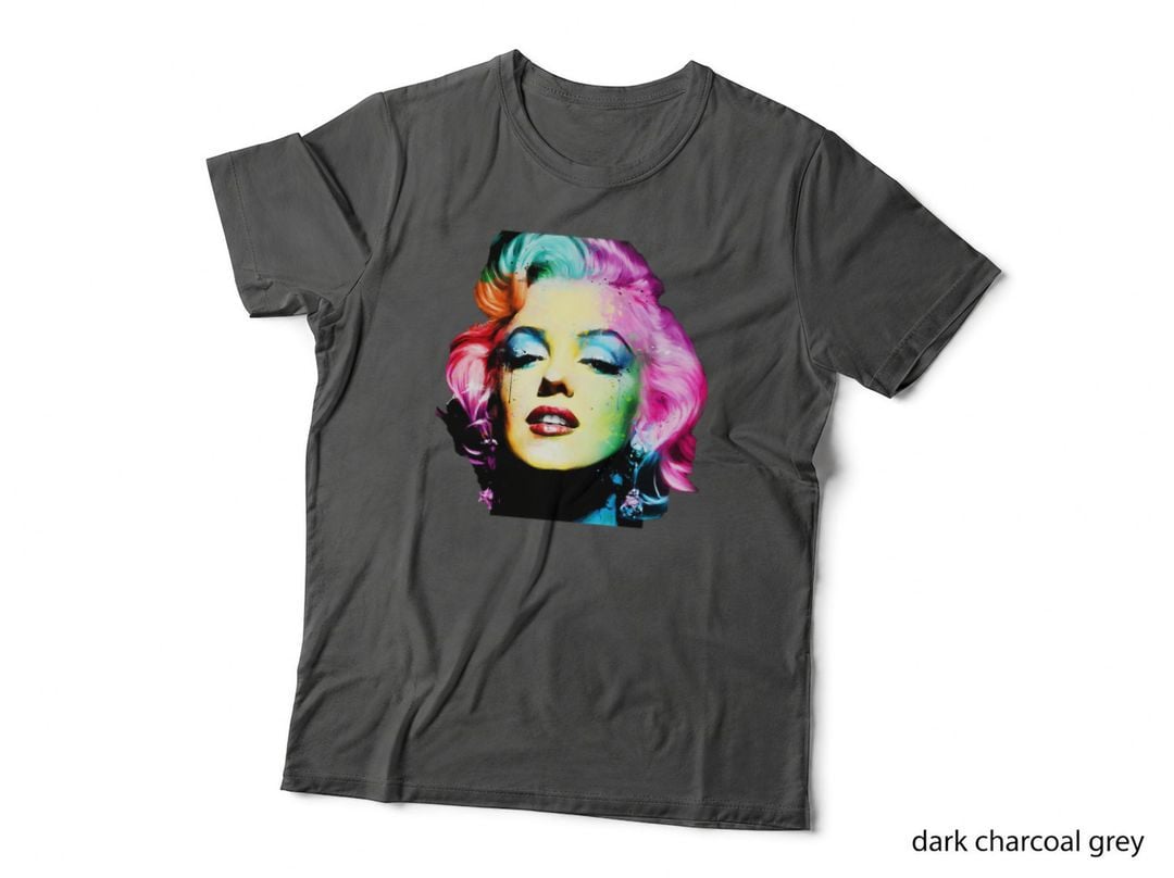 Marilyn Monroe Color Art T-Shirt