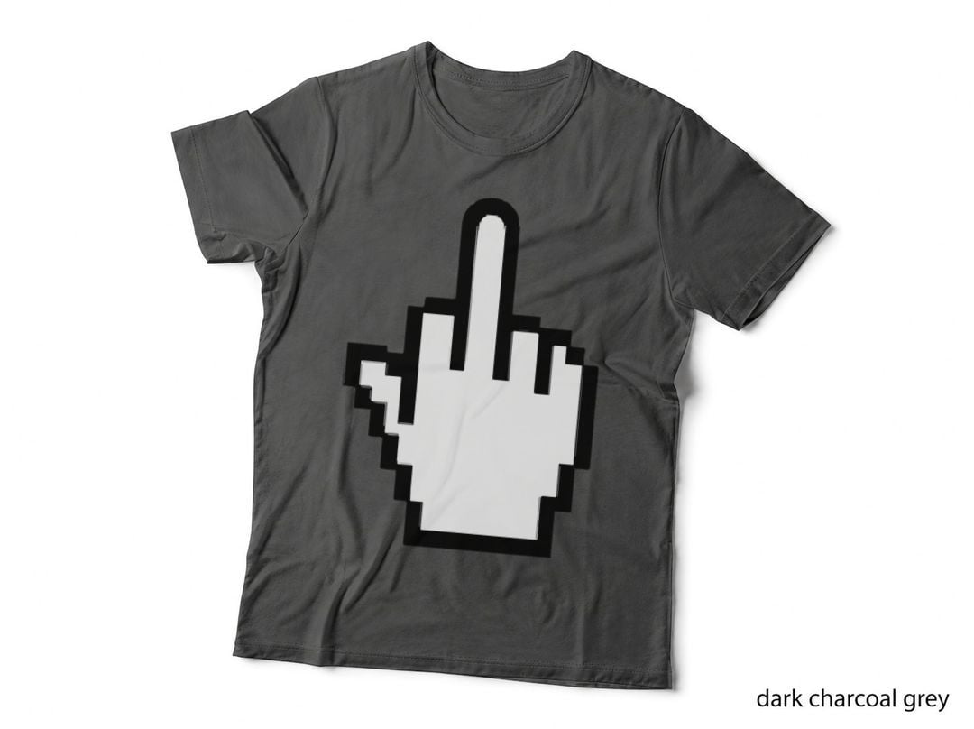 Middle Finger Cursur Windows 98 Mouse T-Shirt