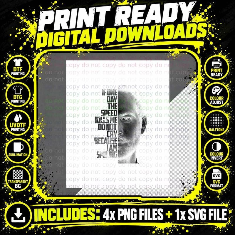 Paul Walker 2020 Design Scoop T-Shirt Png SVG Digital Bundle