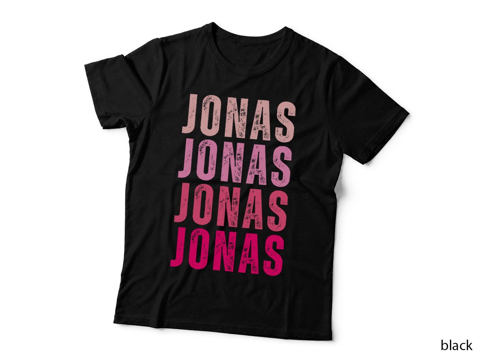 Personalized Name Jonas I Love Jonas T-Shirt