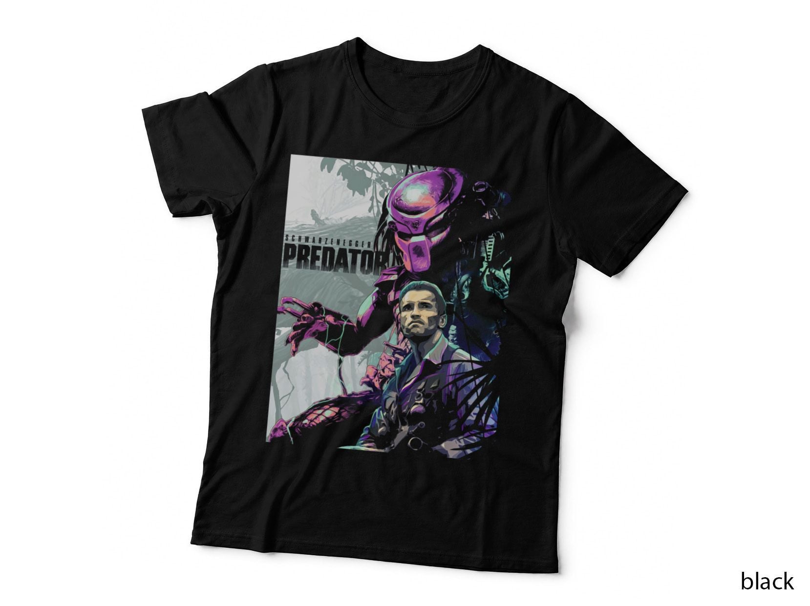 Predator and Schwarzenegger T-Shirt