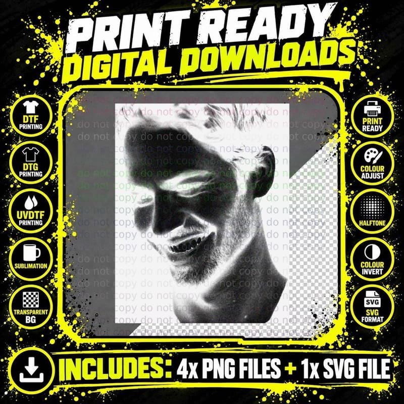 RIP Paul Walker T-Shirt Png SVG Digital Bundle