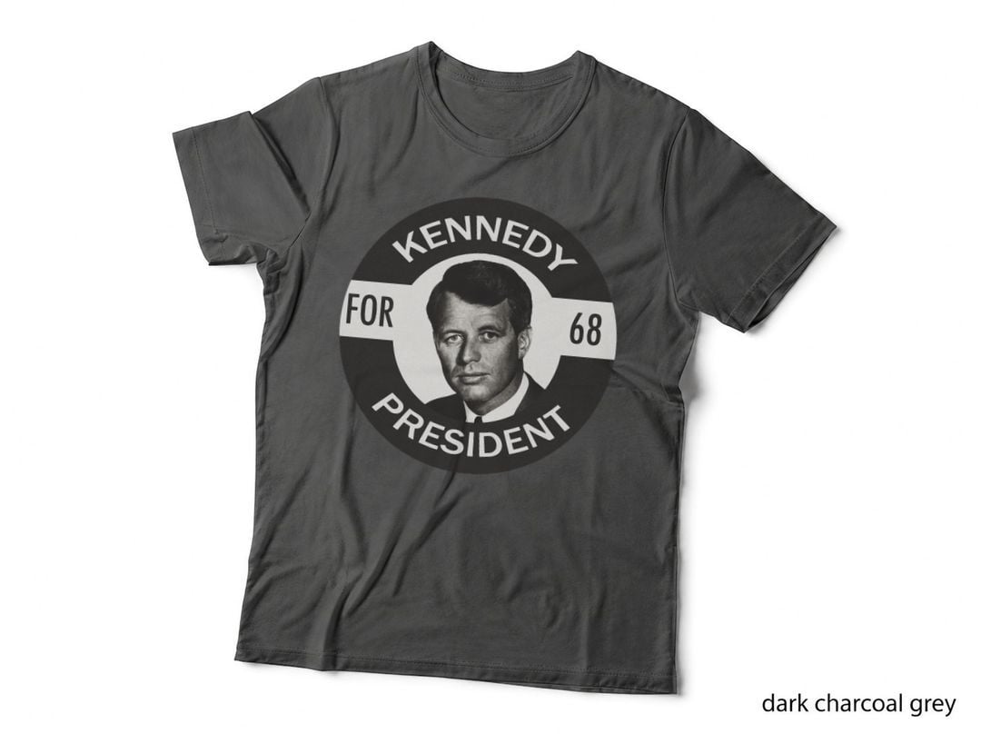 Robert Kennedy Black and White T-Shirt