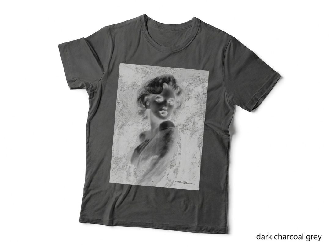 Theo's Marilyn WW Black-White T-Shirt