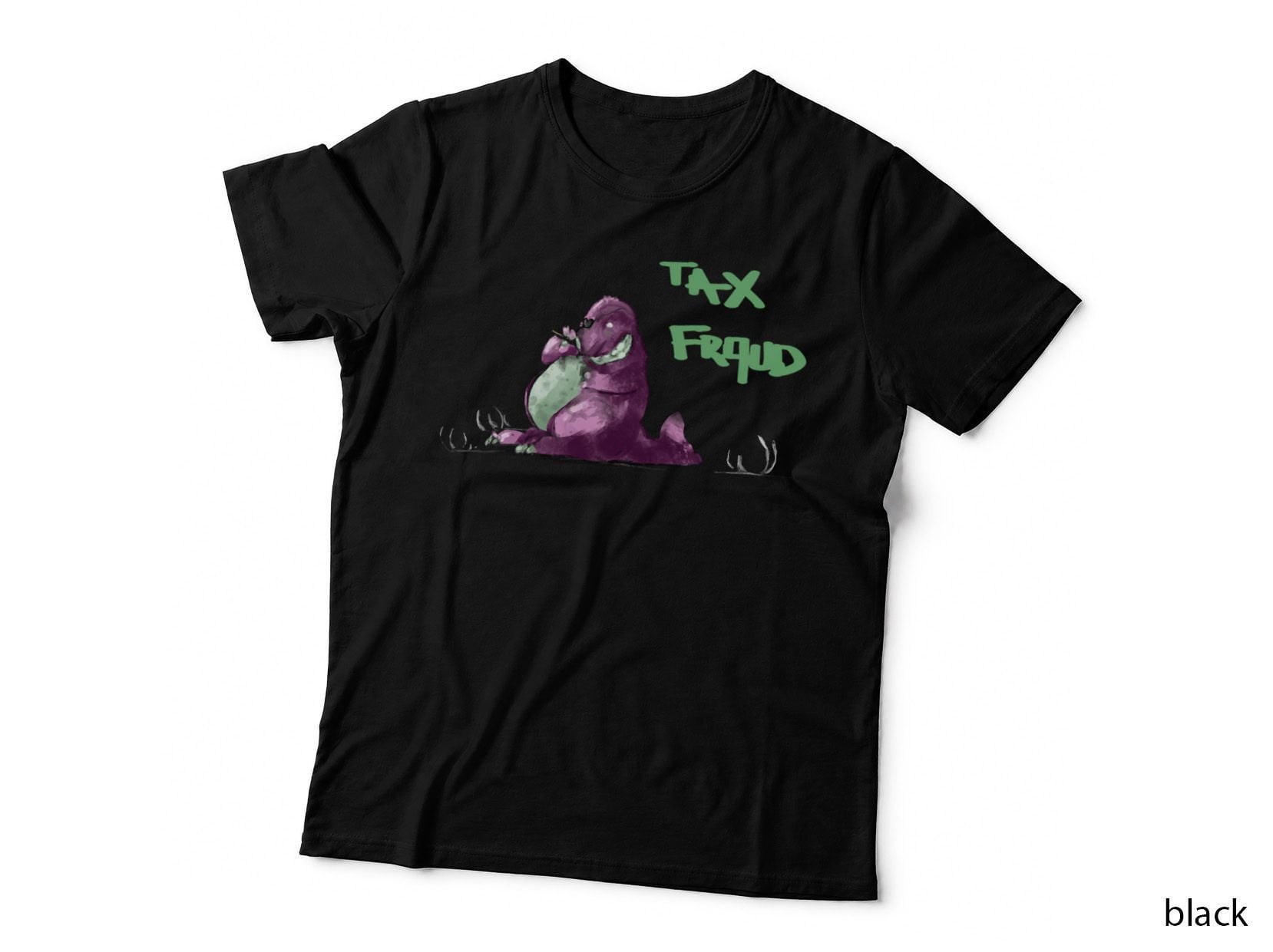 Barney Commits Tax Fraud Trang Eating Well T-Shirt