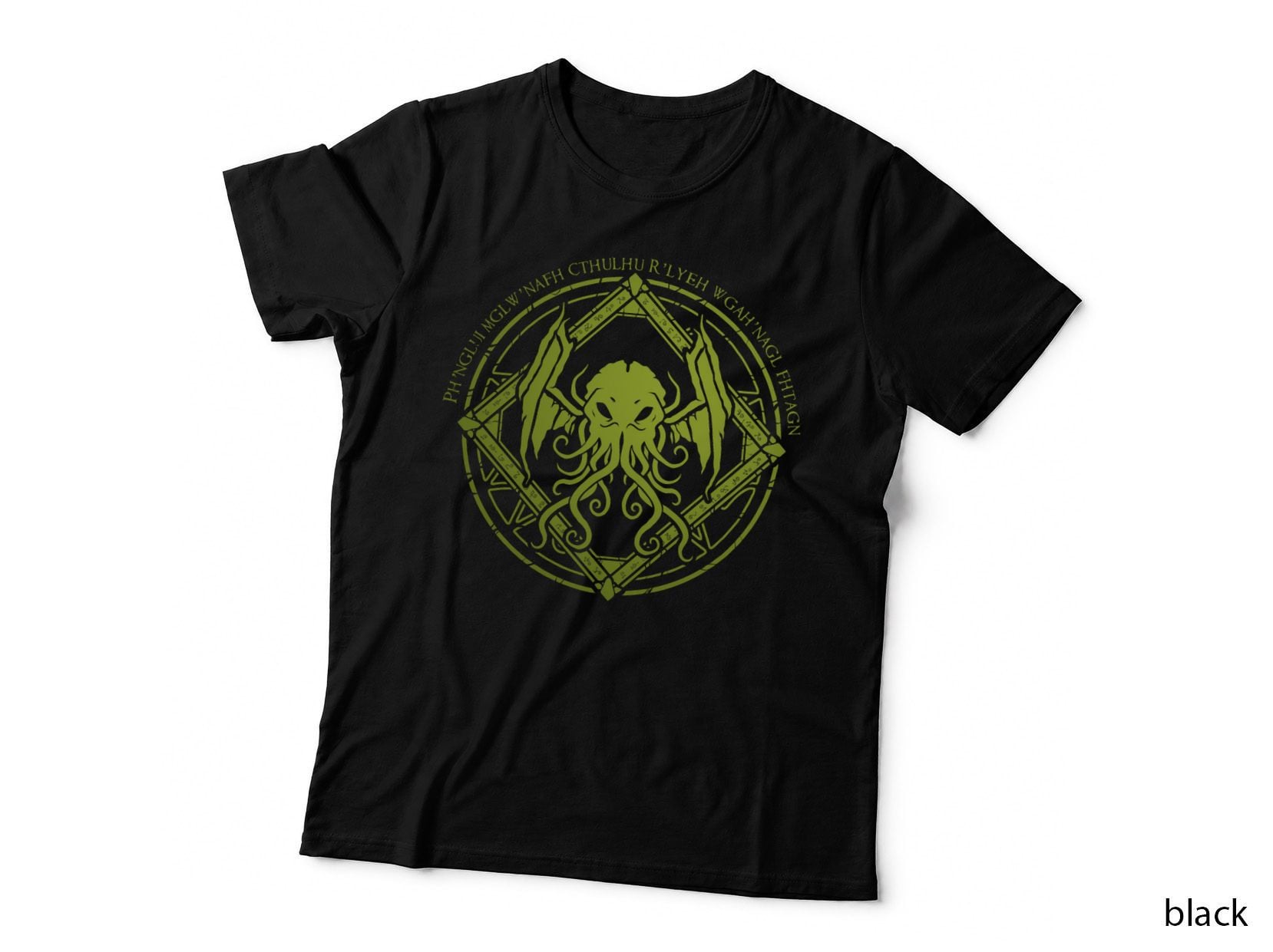 Cthulhu - Lovecraft - Chant Design T-Shirt