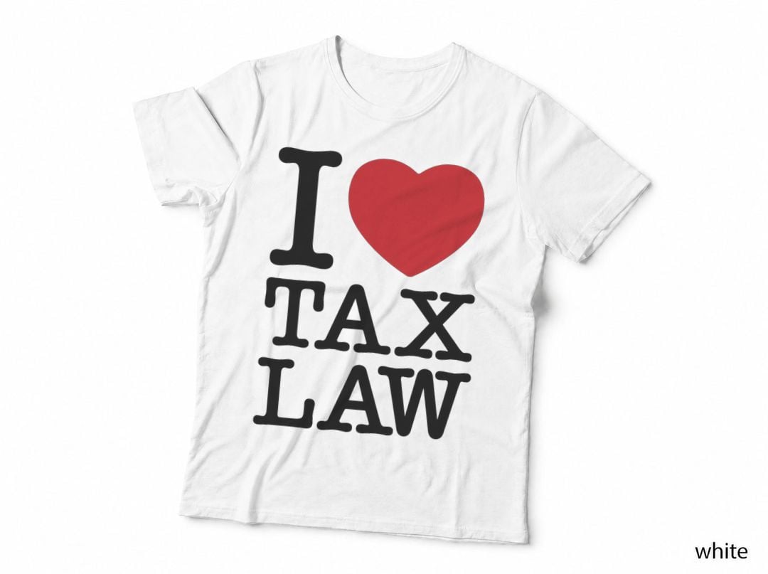 I Love Tax Law T-Shirt