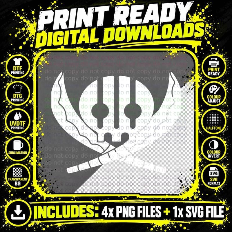 Killer Jolly Roger T-Shirt Png SVG Digital Bundle
