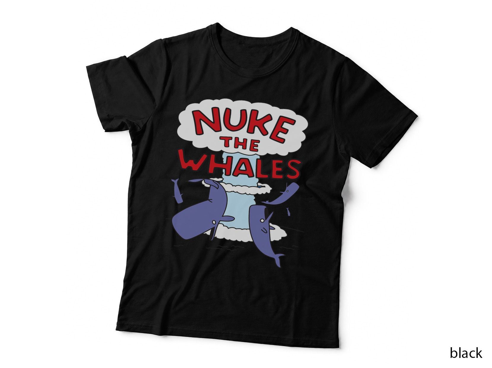 Nuke the Whales Lisa Nelson T-Shirt